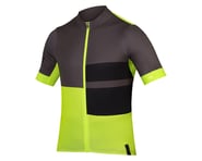 more-results: Endura FS260 Print Short Sleeve Jersey (Hi-Viz Yellow) (M)